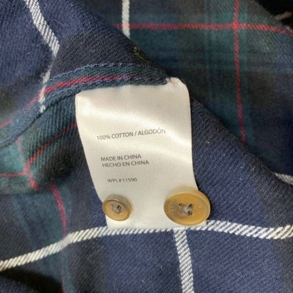 Weatherproof Plaid Print Regular Fit Flannel Shirt - Picture 6 of 6